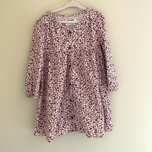 Old Navy Floral Corduroy Dress